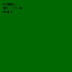 #006800 - Japanese Laurel Color Image